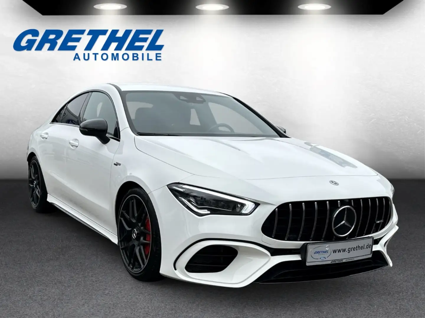 Mercedes-Benz CLA 45 AMG 4Matic EU6d MULTIBEAM Sportpaket AD Navi Digitales Weiß - 1