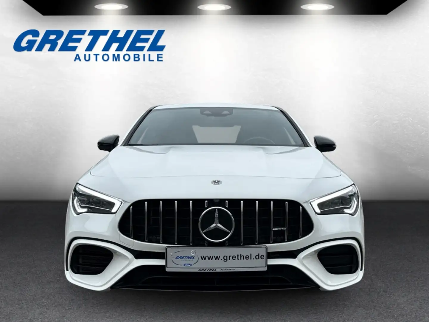Mercedes-Benz CLA 45 AMG 4Matic EU6d MULTIBEAM Sportpaket AD Navi Digitales Weiß - 2