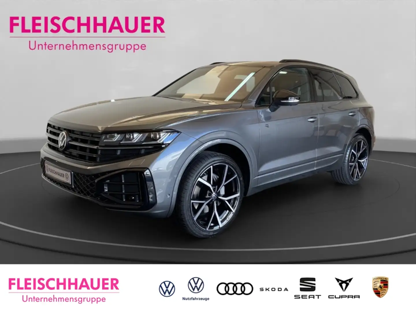 Volkswagen Touareg R-Line BlackStyle Luftfederung StandHZG AHK Leder Gris - 1