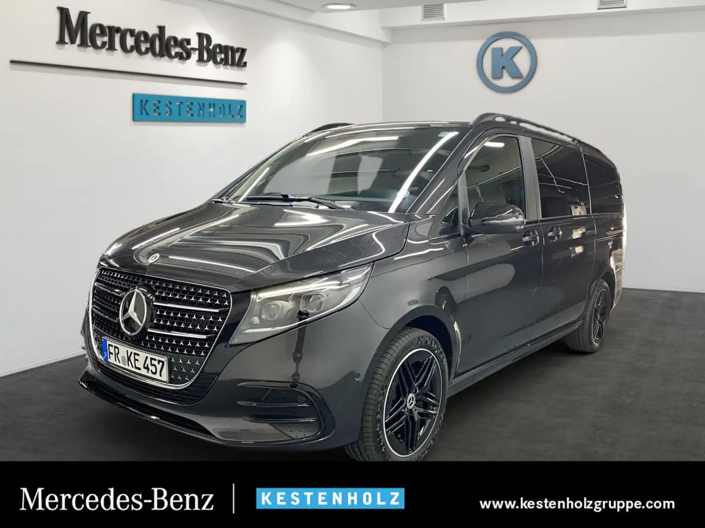 Mercedes-Benz V 300 d lang 4M  AMG WideScreen 360° Stdhzg AHK 9G Grau - 1