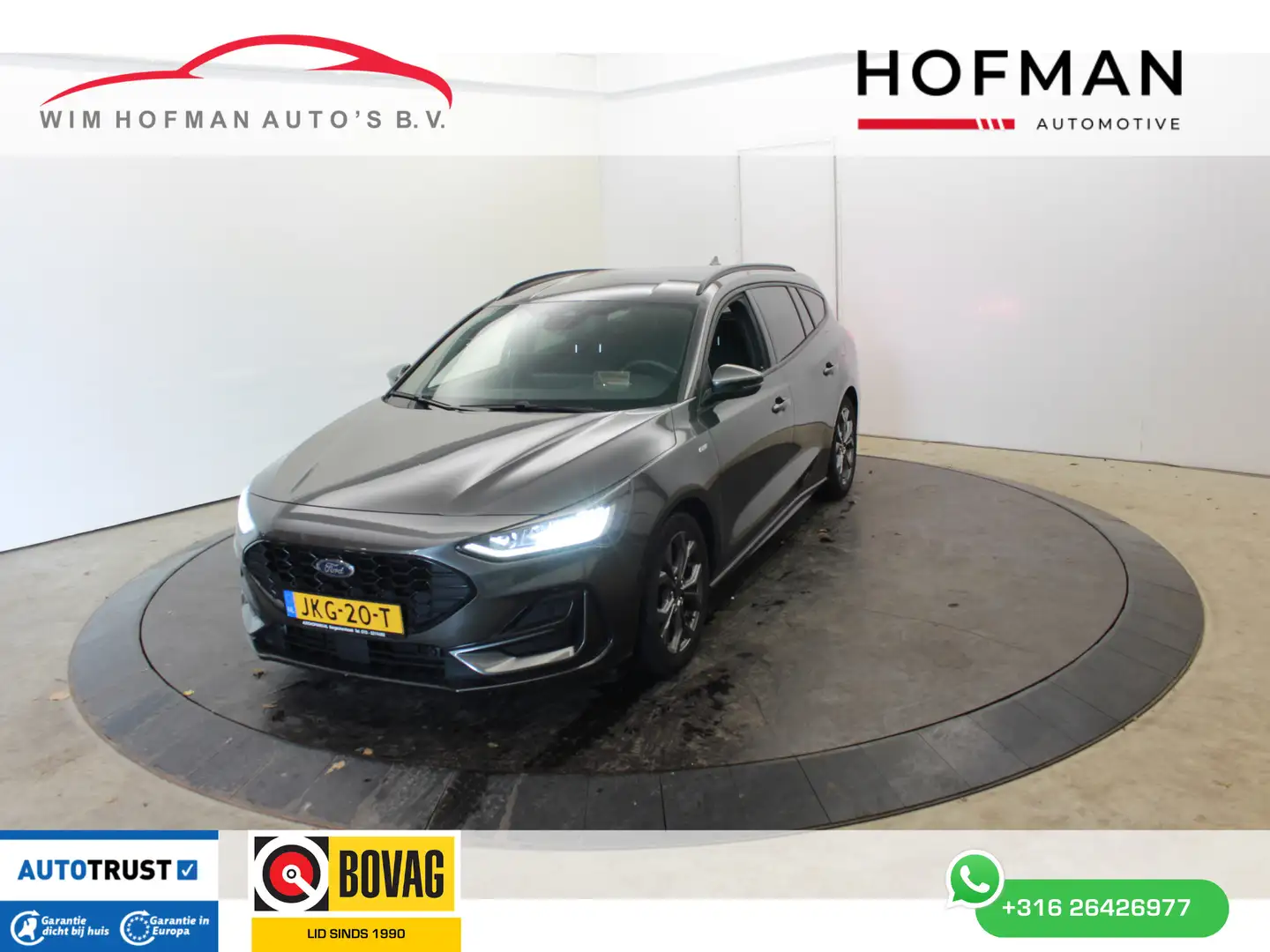 Ford Focus Wagon 1.0 EcoBoost 168 PK Hybrid ST Line Camera Wi Grau - 1