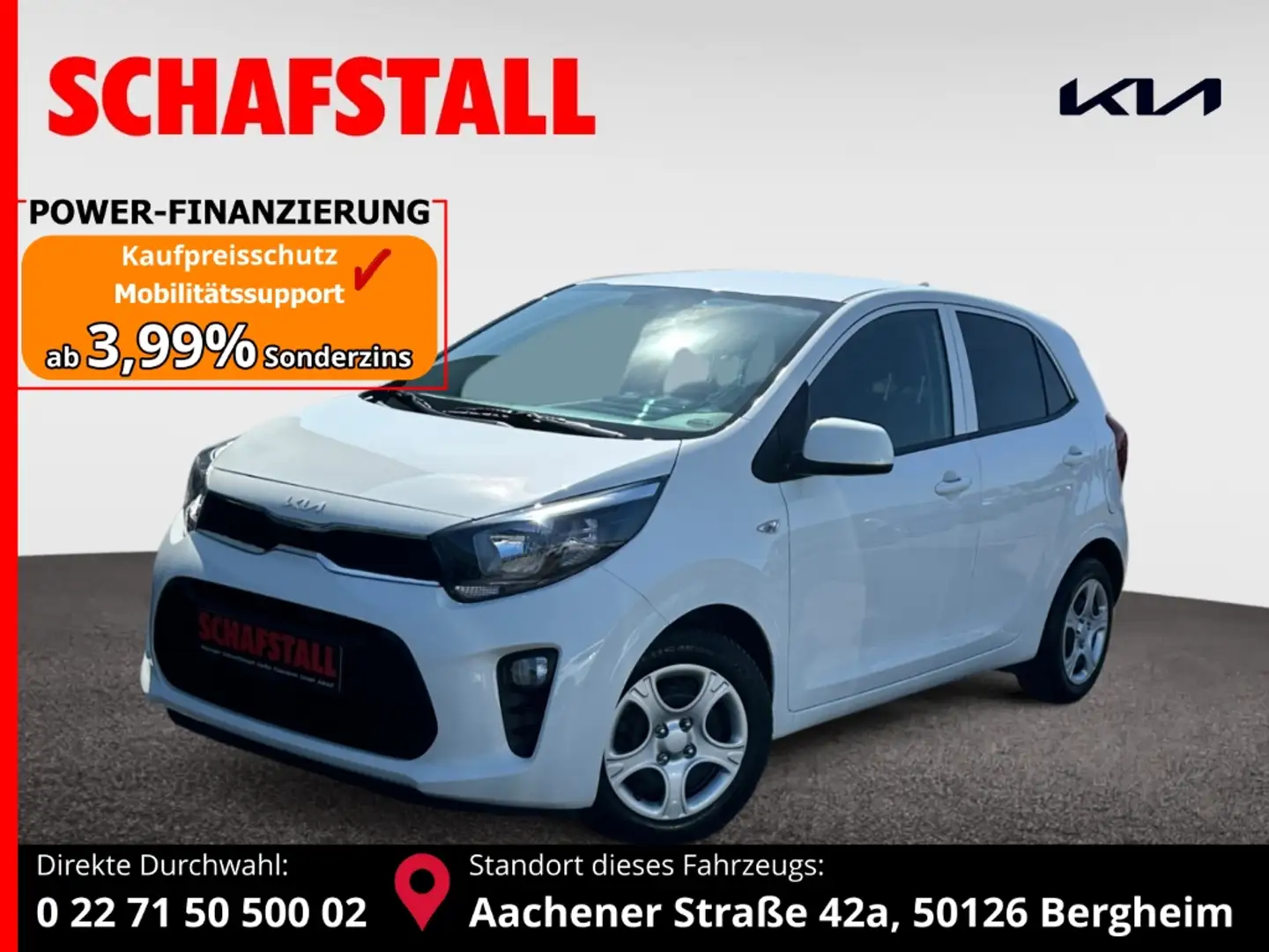 Kia Picanto Vision Automatik Navi Kamera Klima Sitzheizung Blanc - 1