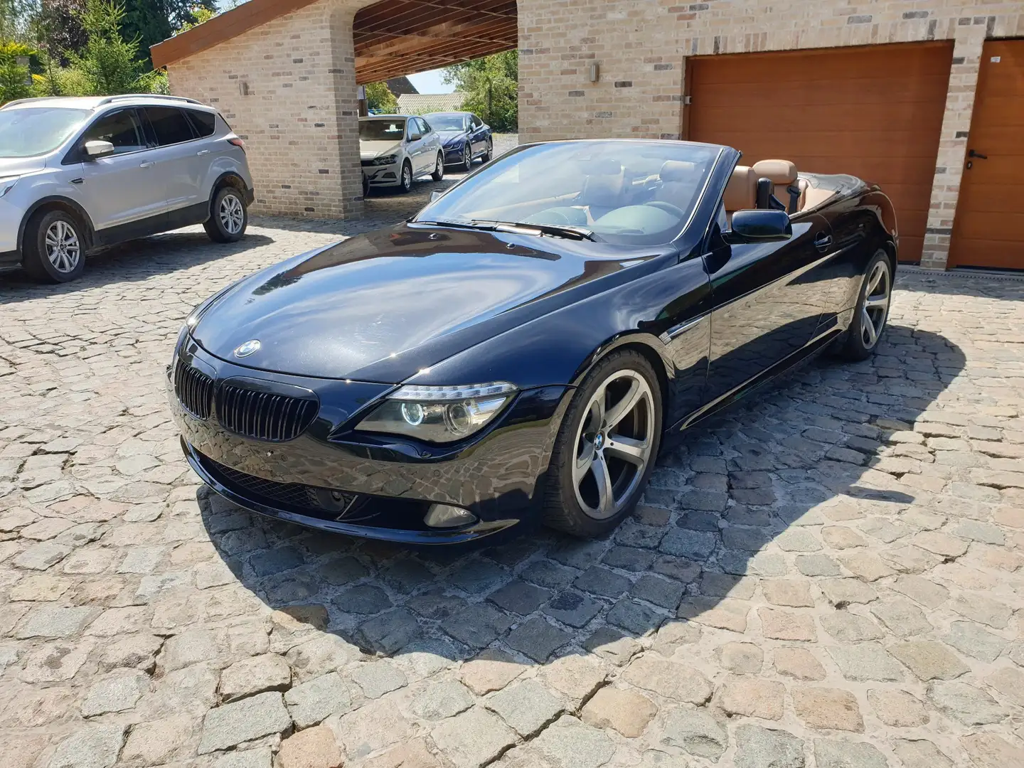 BMW 635 dA,Head UP, Radar , Sono Černá - 1