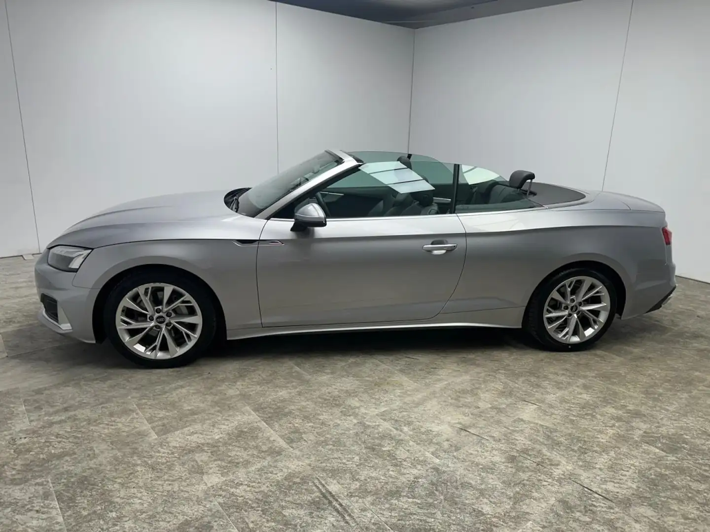 Audi A5 Cabriolet 40 TFSI advanced Klima Leder Silber - 2