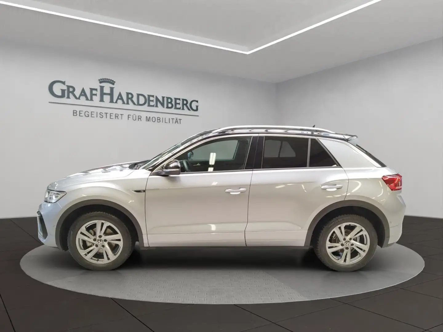 Volkswagen T-Roc 1.5 TSI DSG R-Line ACC Kamera Navi AHK Silber - 2