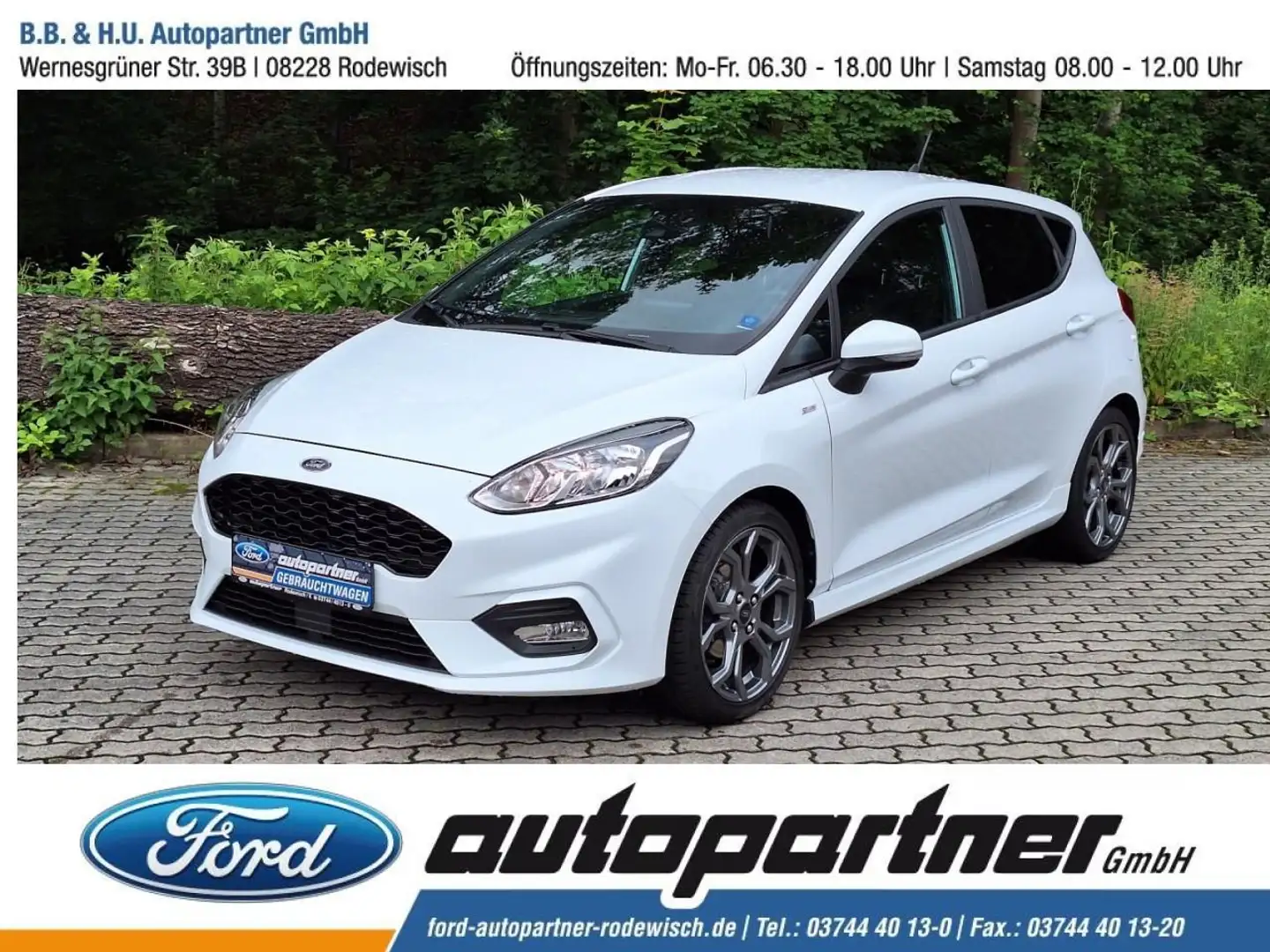 Ford Fiesta ST-Line Weiß - 1