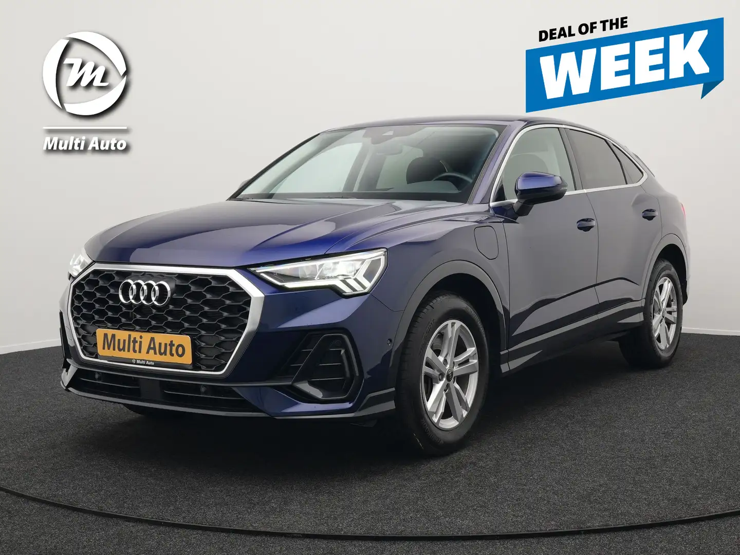 Audi Q3 Sportback 45 TFSI e Advanced Edition Plug In Hybri Blauw - 1