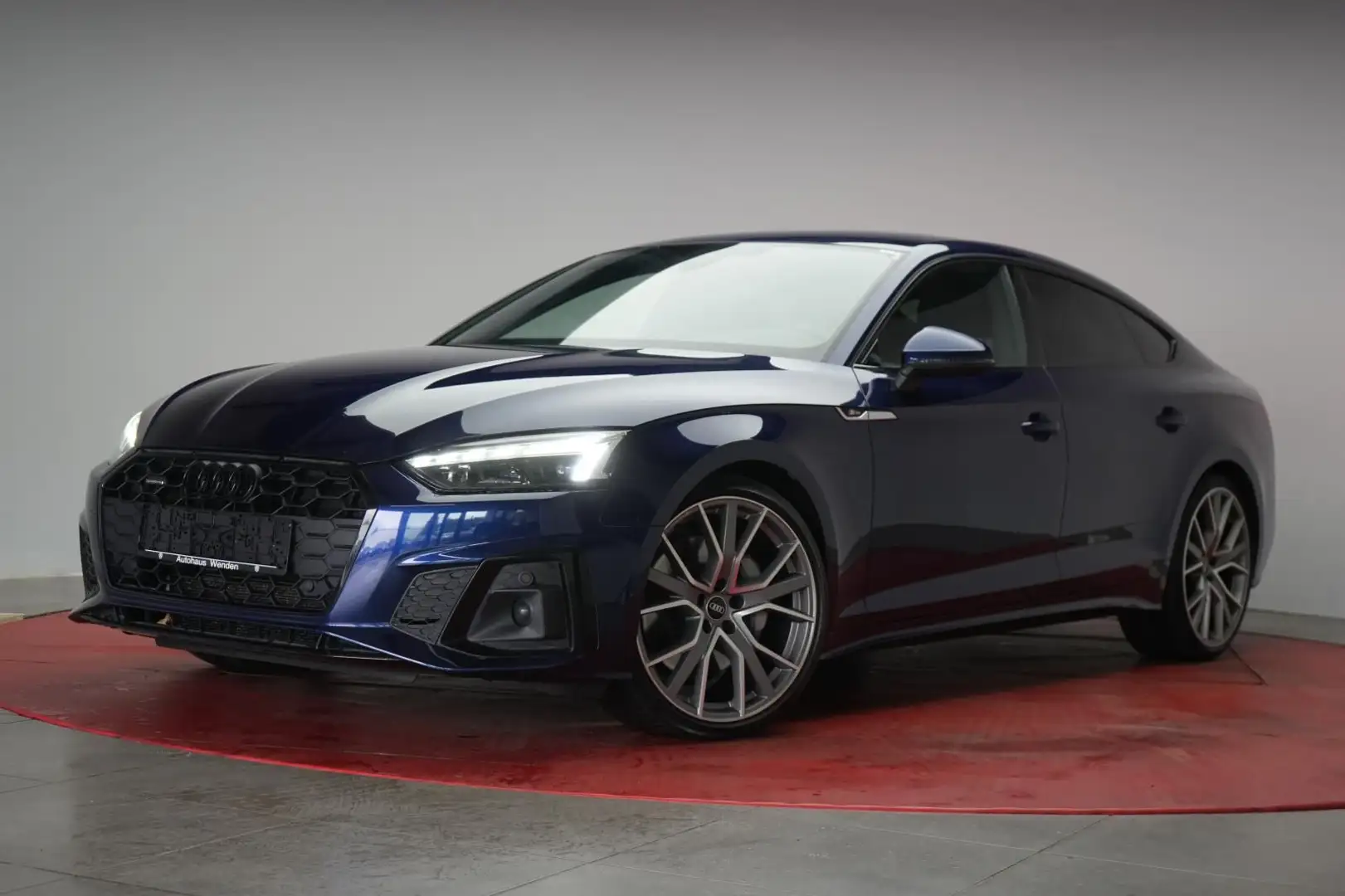 Audi A5 50 TDI quattro tiptronic S line Navi/Temp/Vir Blau - 1