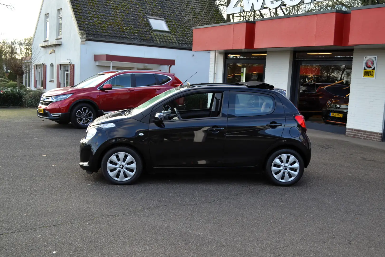 Citroen C1 1.0 VTi Airscape Feel. Airco, Open dak, Led, NL ge Noir - 2