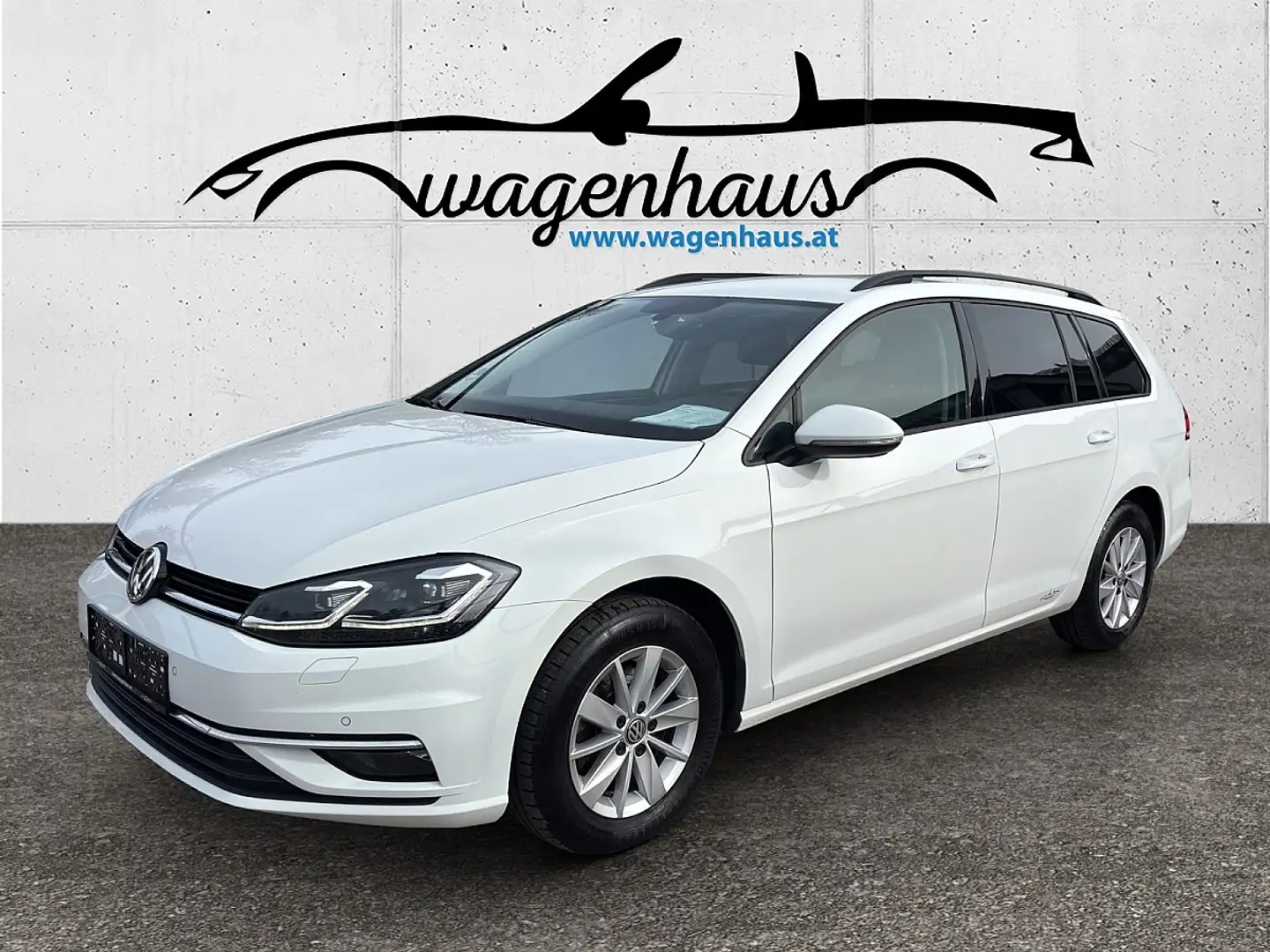 Volkswagen Golf Variant Rabbit 40 TDI DSG, ACC, LED, Virtual, Weiß - 1