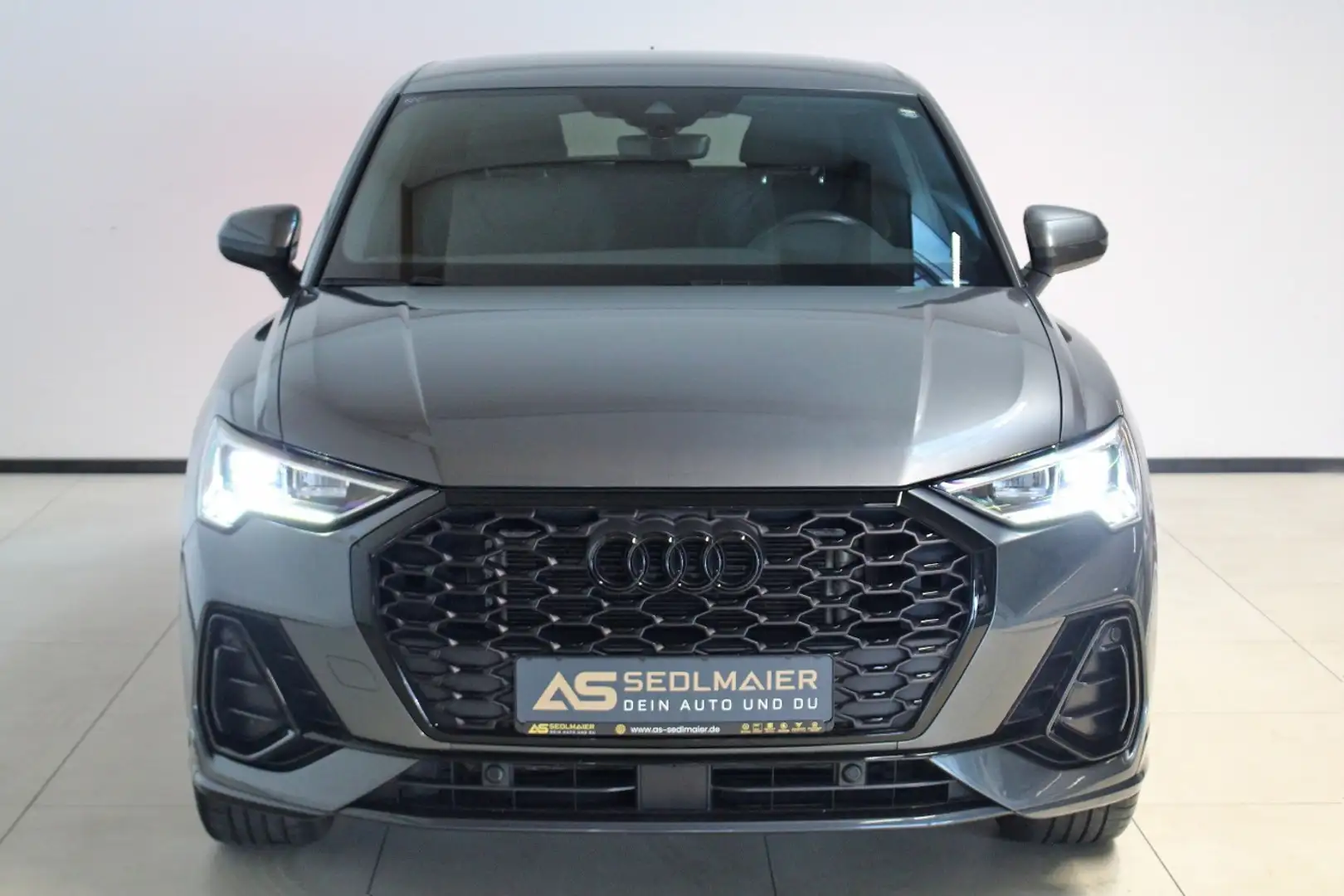 Audi Q3 Sportback 35 2.0 TDI S-Line PDC|Tempom|NAV|SHZ Gris - 2