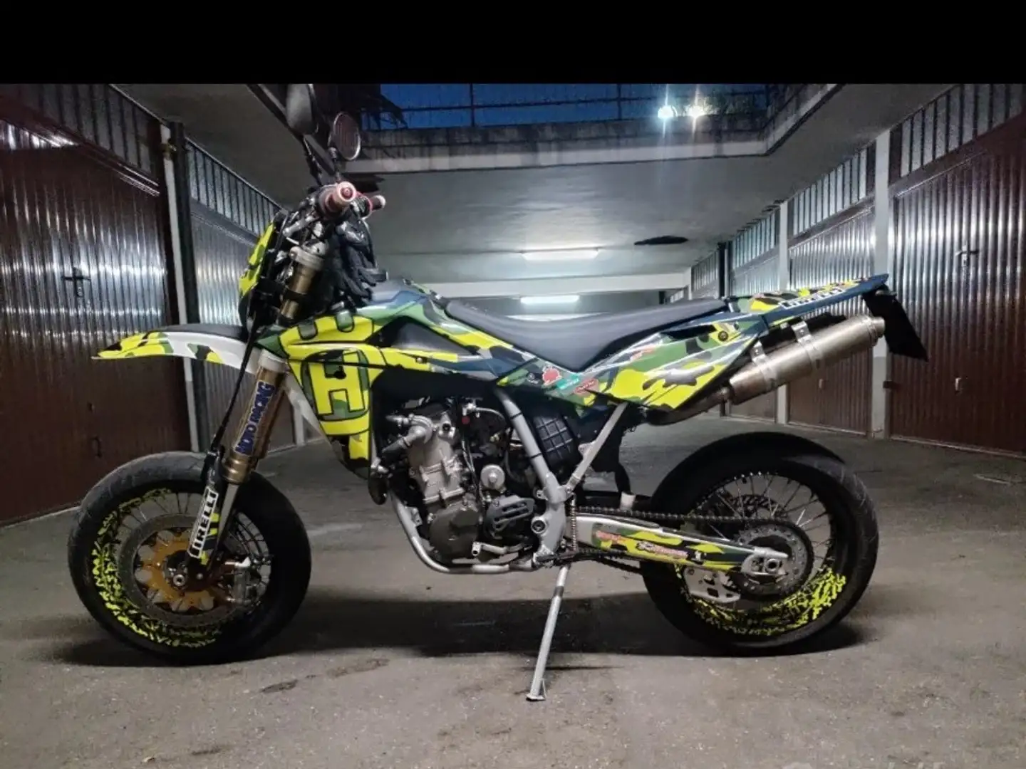 Husqvarna SM 449 Motard Verde - 1