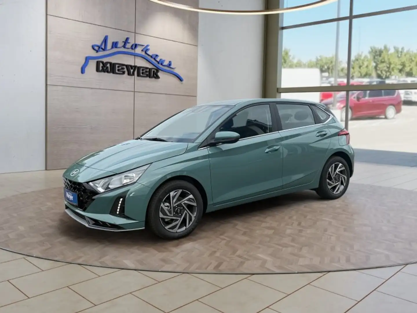 Hyundai i20 Facelift 1.0 T-GDI 7DCT 16*Alu/Navi/Kamera/Temp. Verde - 1