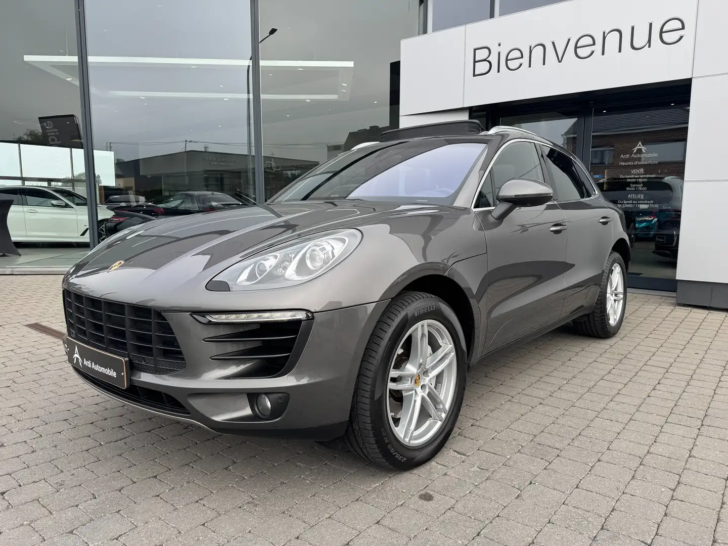 Porsche Macan Macan S 3.0 V6 Bi-Turbo PDK *TOIT OUV*CAMERA*CUIR* Grigio - 1