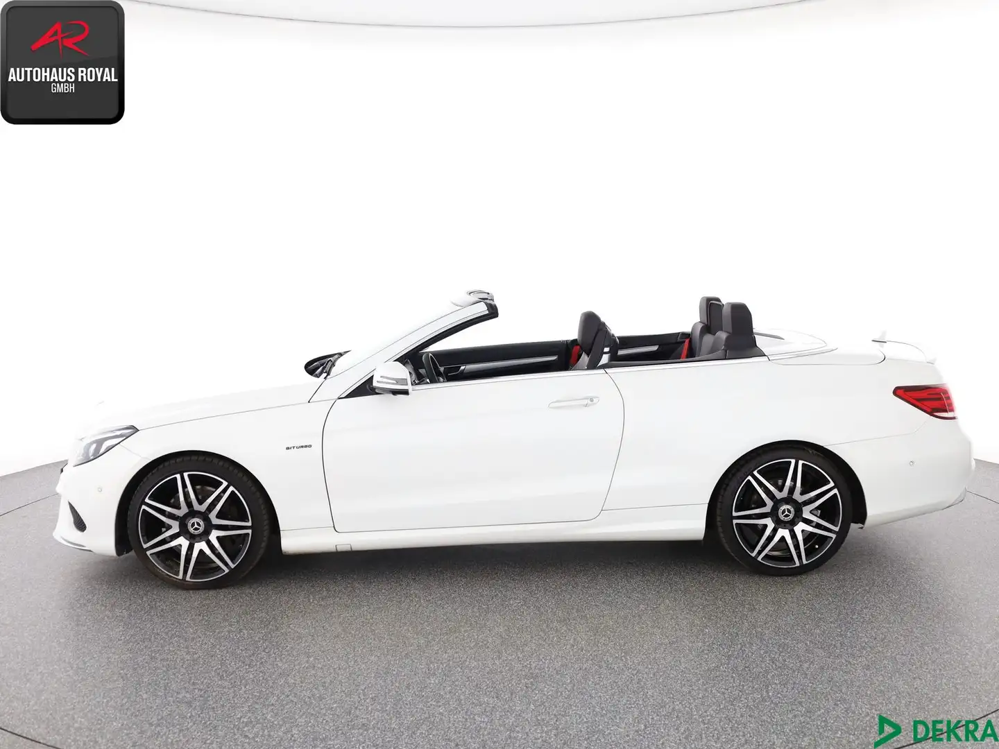 Mercedes-Benz E 400 E 400 Cabrio AMG PLUS KEYLESS,H/K,360GRAD,COMAND Weiß - 2