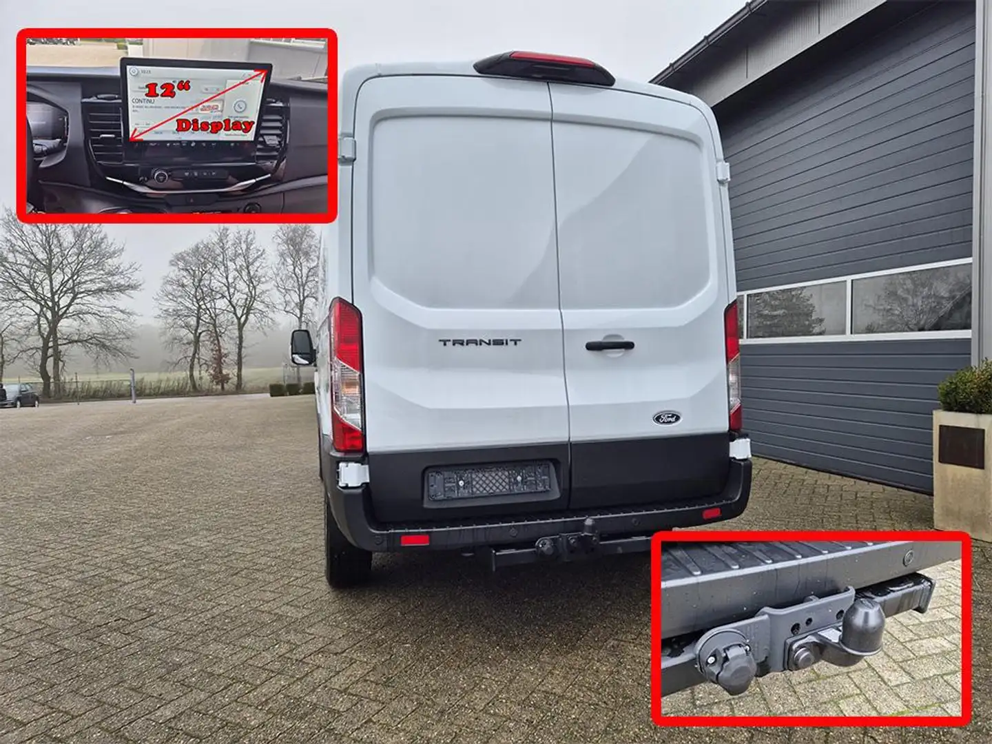 Ford Transit L2H2 2.0 EcoBlue 130PS Trend 3,5t 2-Sitzer AHK Sit Weiß - 2