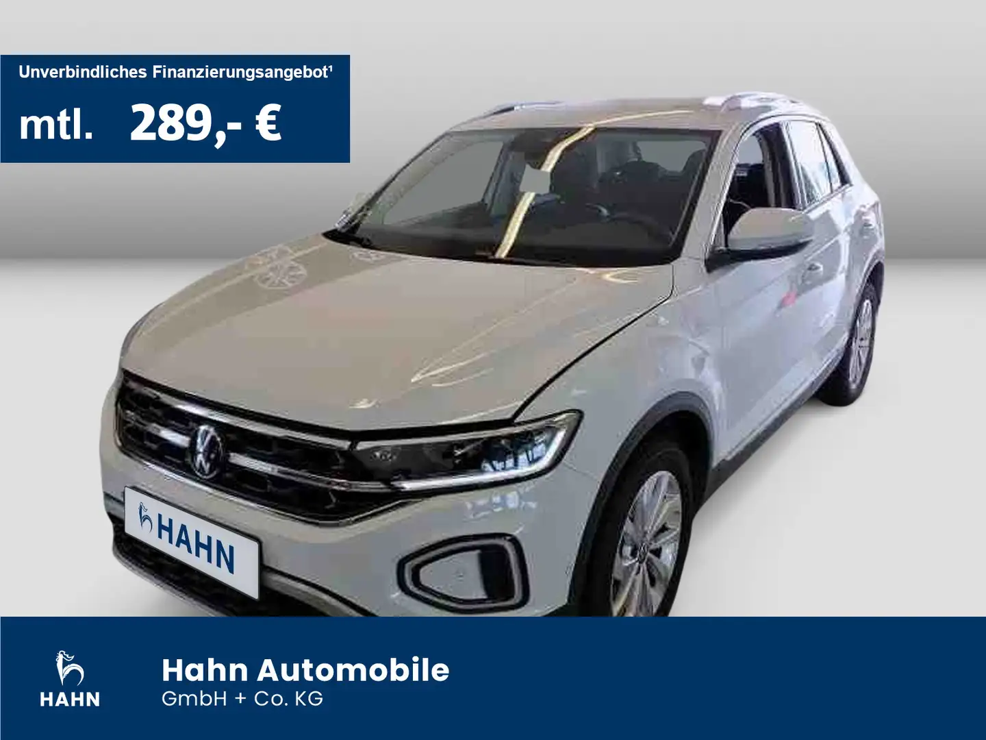 Volkswagen T-Roc 1.0TSI Style LED Navi Parklenk ACC App-Con Blanc - 1