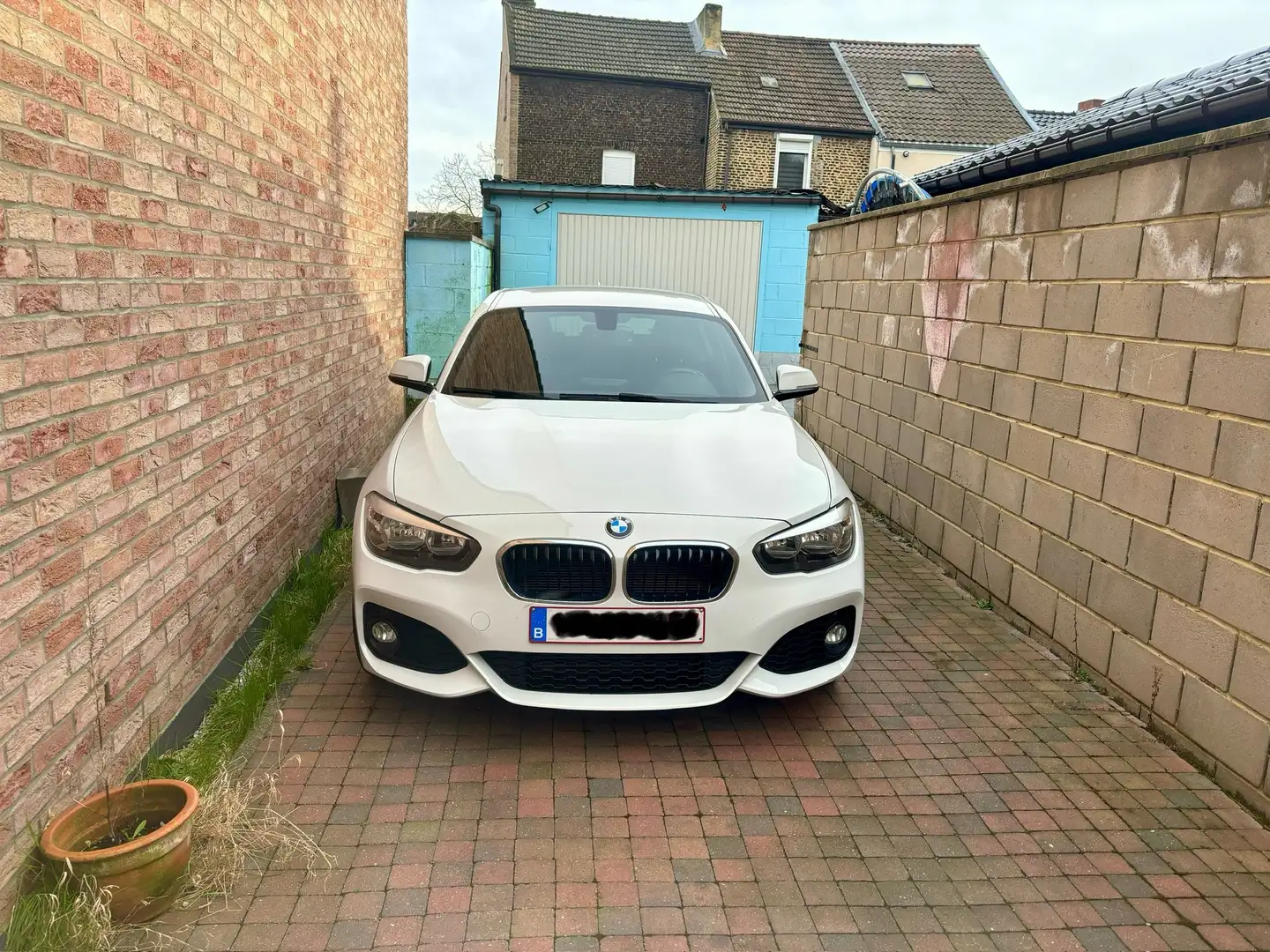 BMW 118 118i Edition sports Blanc - 1