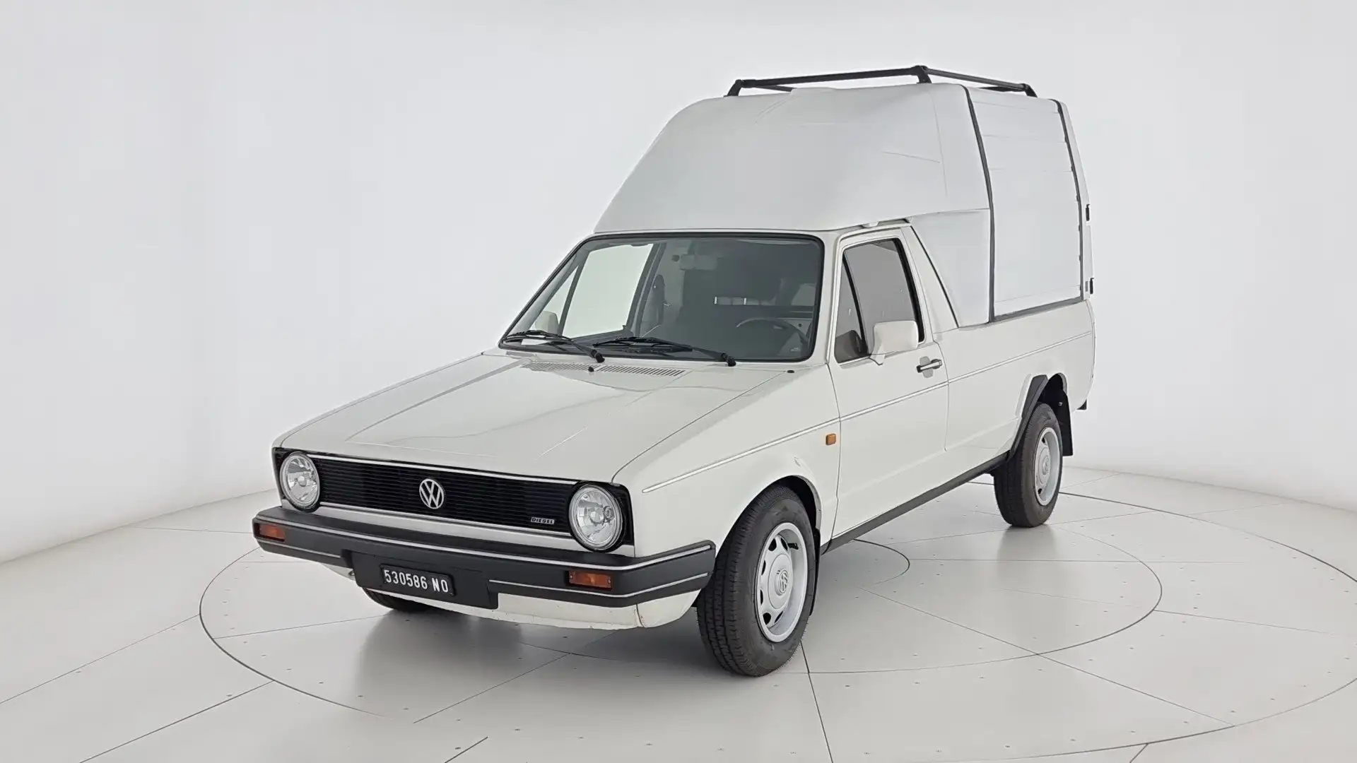 Volkswagen Caddy 1.4 D Gancio traino Bianco - 1