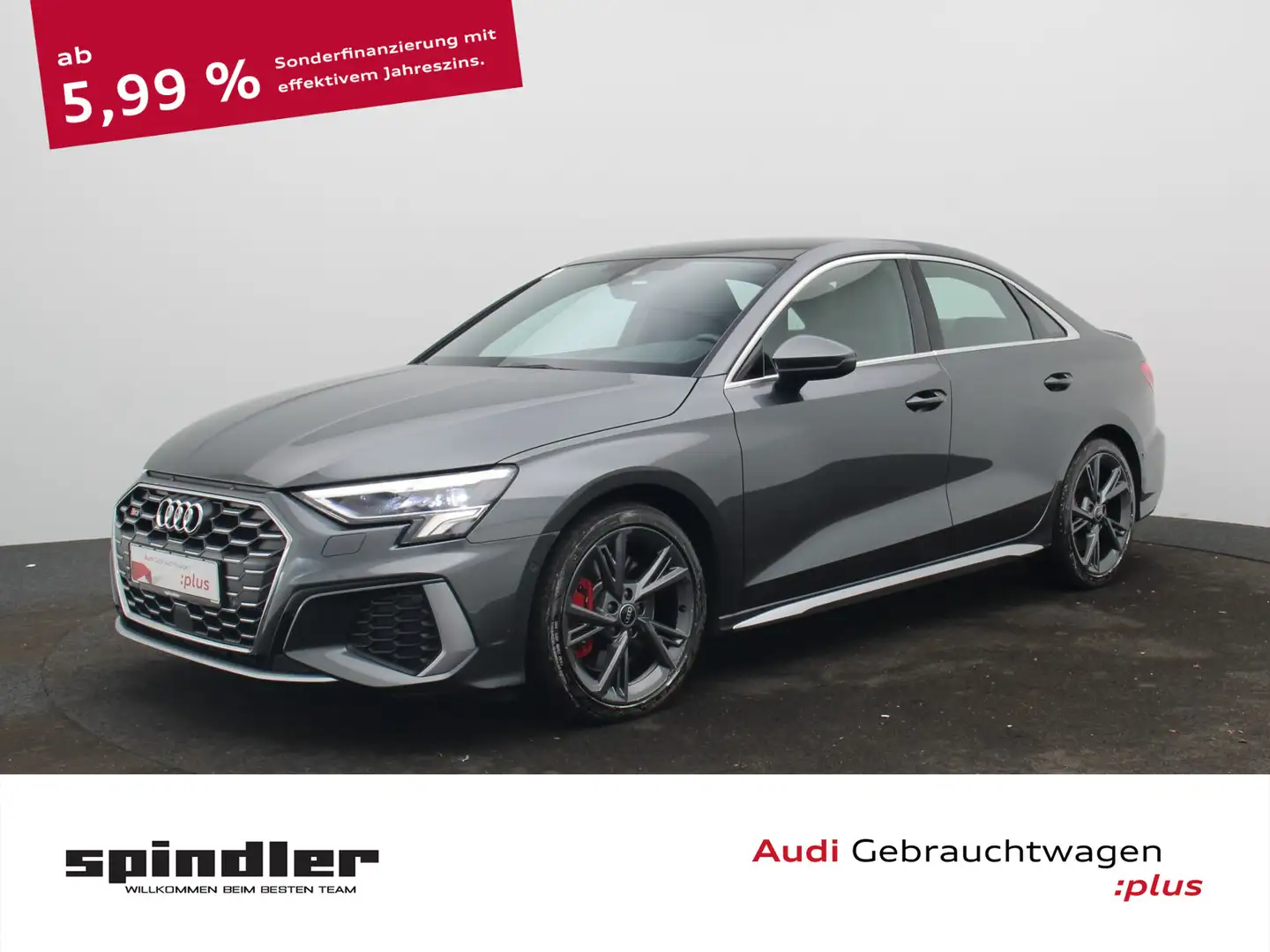 Audi S3 TFSI quattro S-tronic / Pano, LED Grau - 1