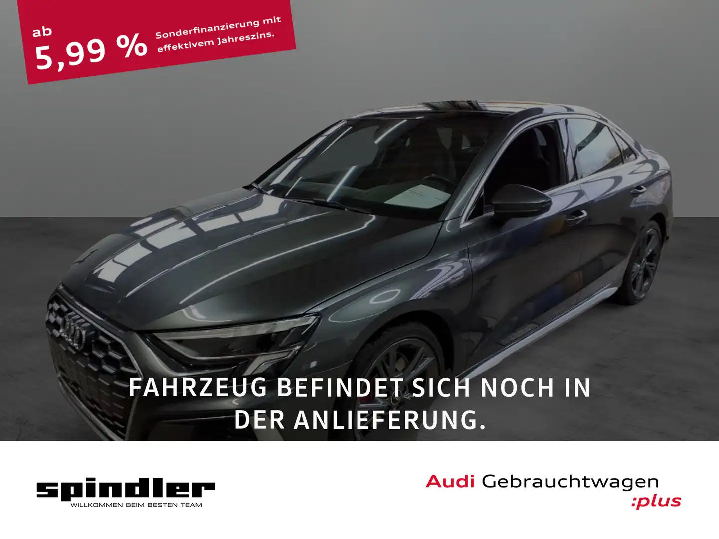 Audi S3 TFSI quattro S-tronic / Pano, LED Grau - 1