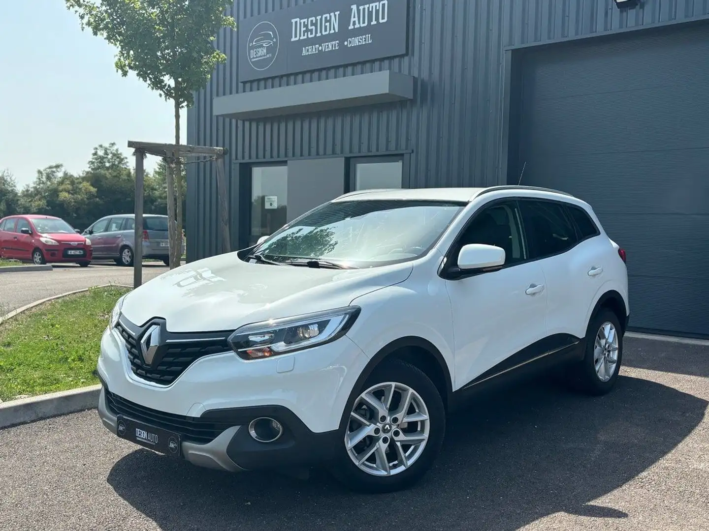 Renault Kadjar 1.2 TCE 130 ENERGY 4WD - 1 ERE MAIN - 62765 KMS - HISTORIQUE COMPLET Blanc - 1