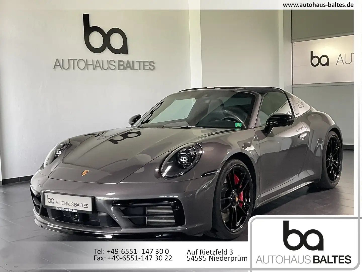 Porsche 992 911 Carrera Targa 4 GTS SposiPlus/Matrix/Inno/Burm Grau - 1