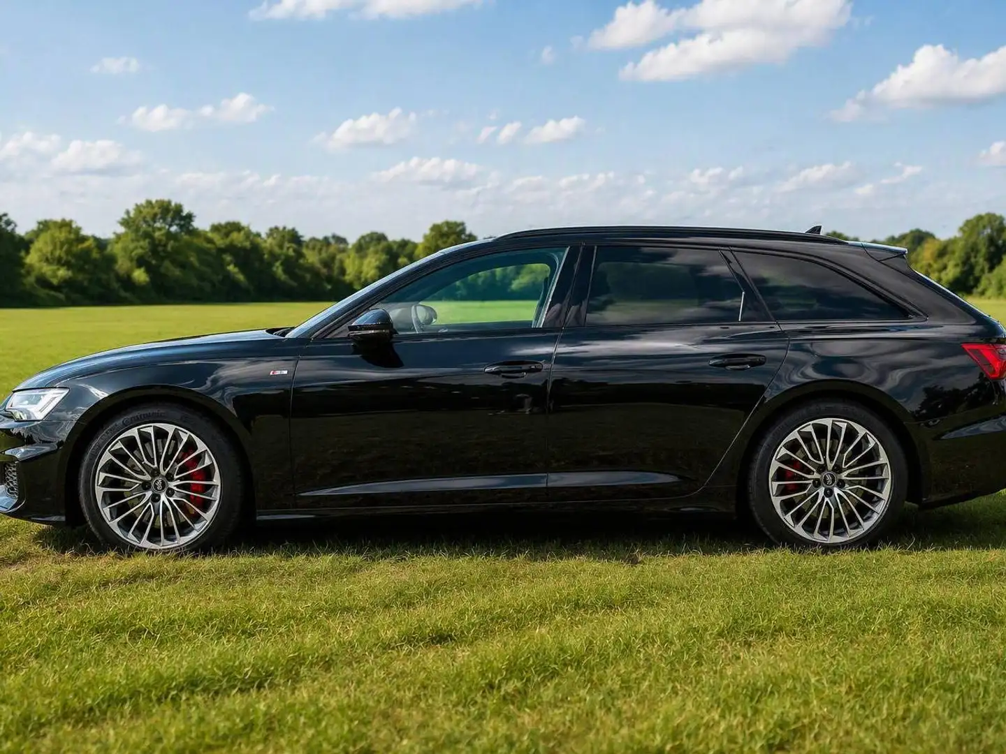 Audi A6 A6 Avant 55 TFSI e PHEV quattro sport S-tronic sport Schwarz - 2