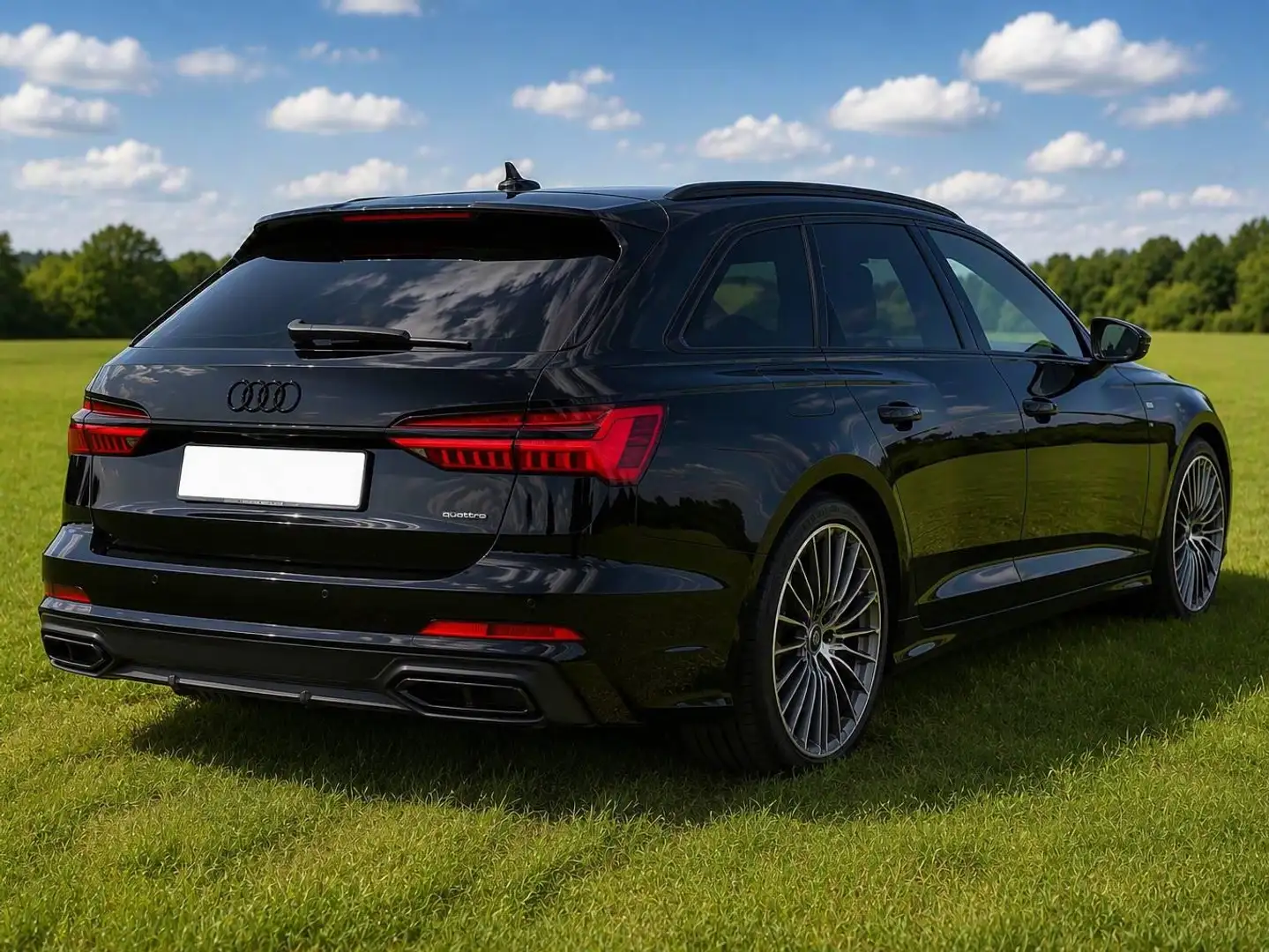 Audi A6 A6 Avant 55 TFSI e PHEV quattro sport S-tronic sport Schwarz - 1