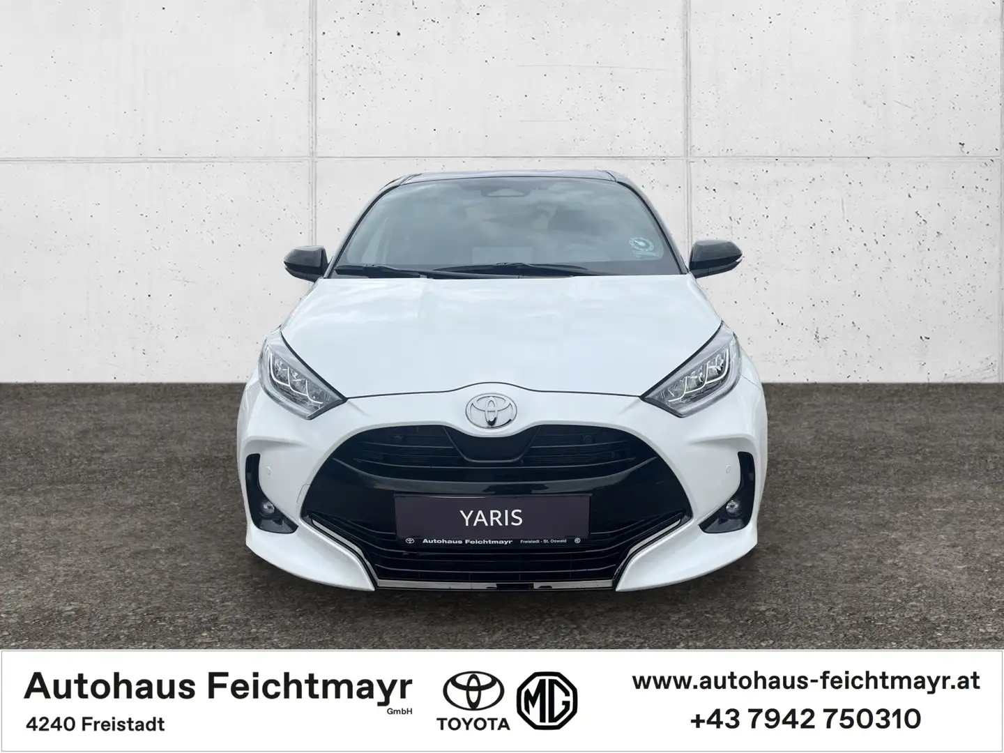 Toyota Yaris 1,5 Hybrid Style Safety Paket 5t. MY24 Weiß - 2