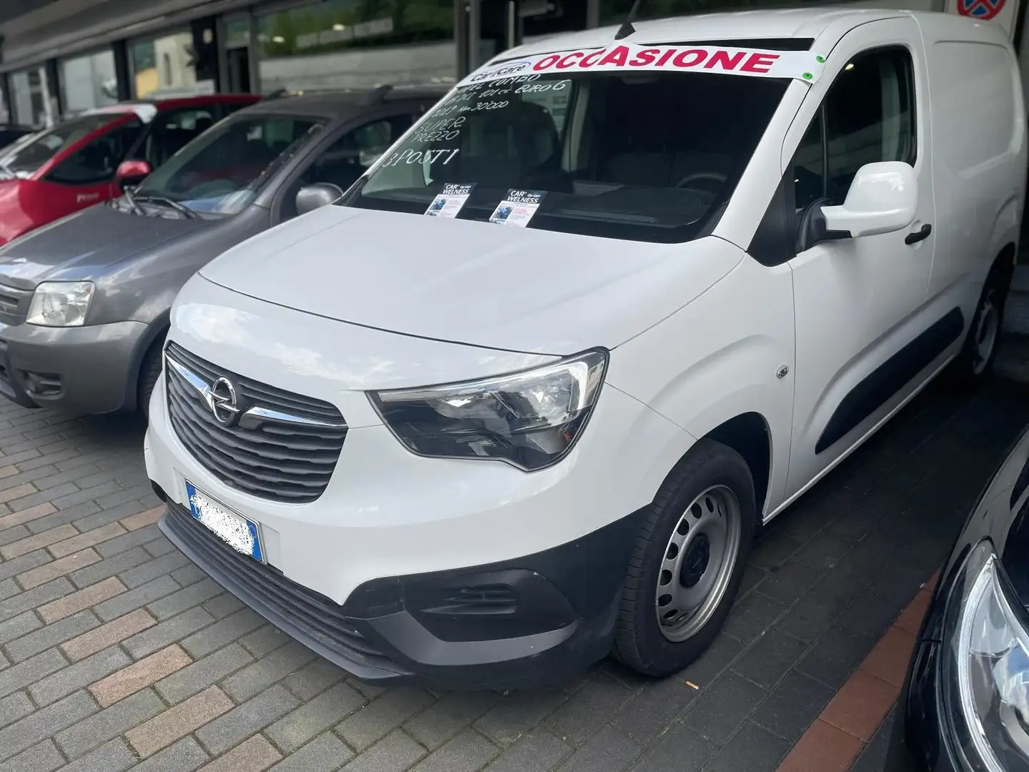 Opel COMBO cargo 1.6d 100cv 10q S&S L1H1 Iva Inclusa Bianco - 2