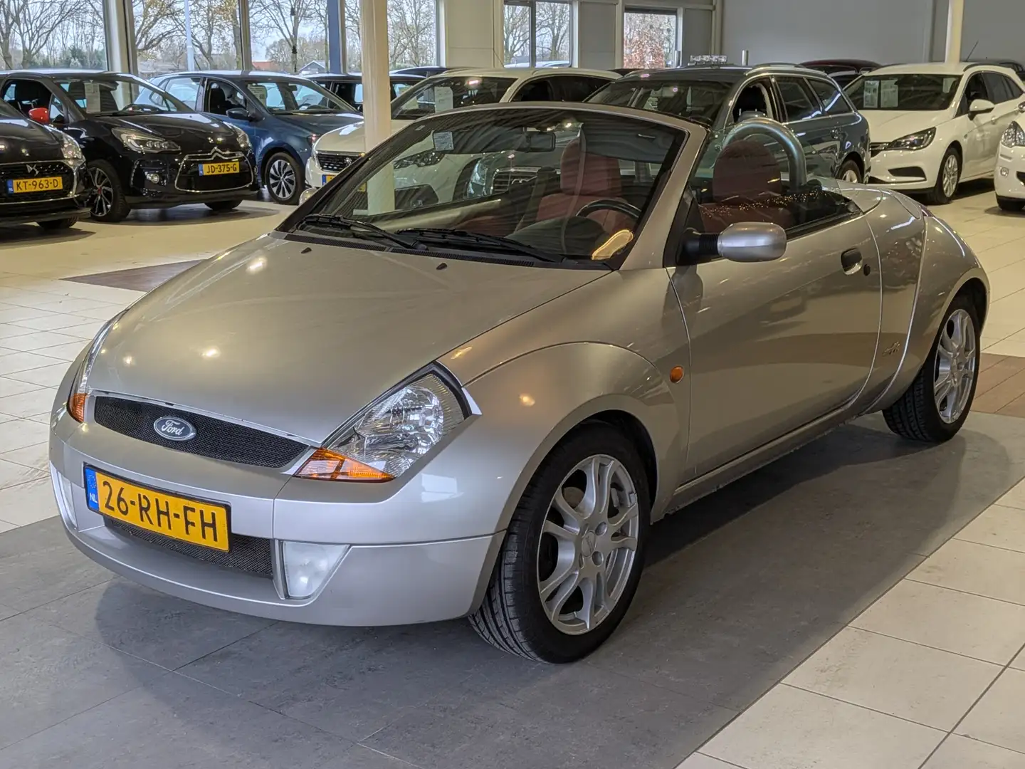 Ford Streetka 1.6 Futura Airco, NAP, Stuurbekrachtiging Серый - 2