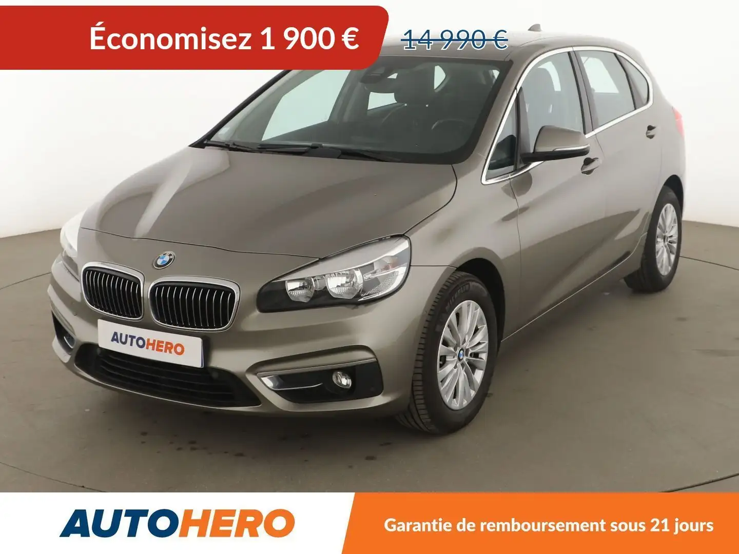 BMW 218 Active Tourer 218i Luxury BVA6 Gris - 1