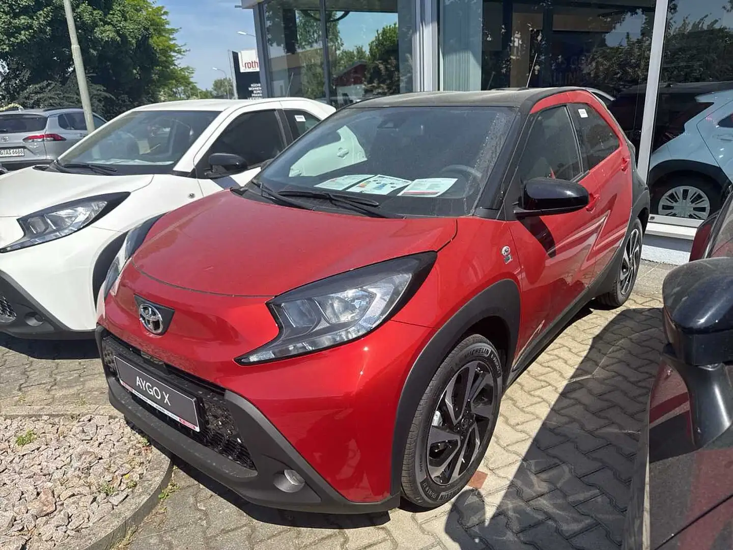 Toyota Aygo X Teamplayer SHZ, Klima, RFK Rosso - 2