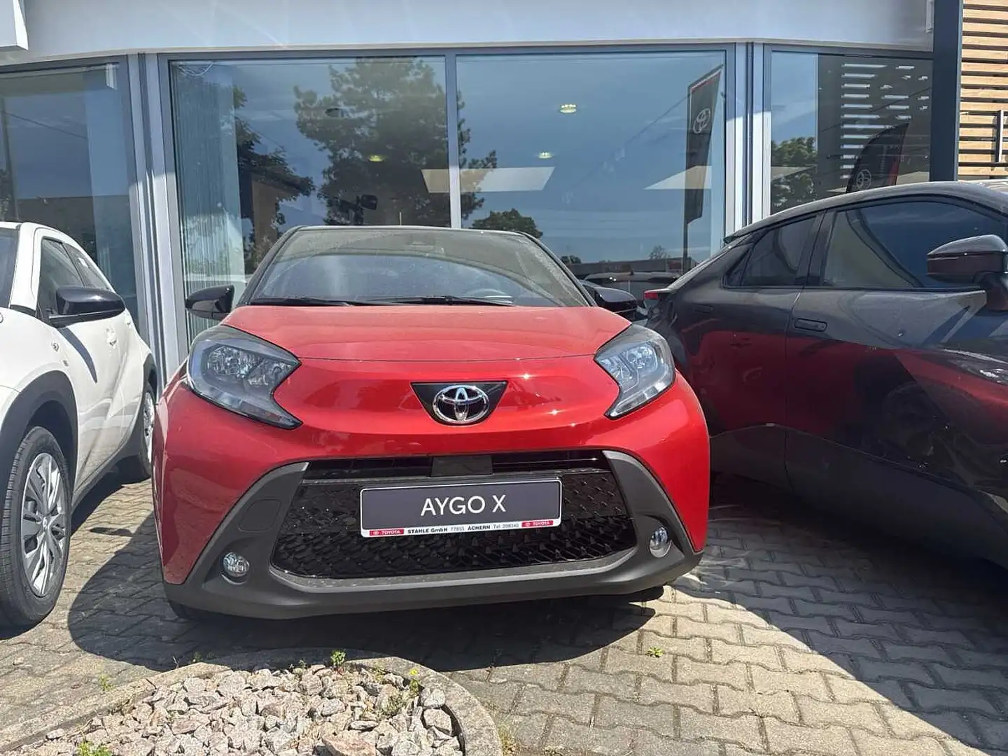 Toyota Aygo X Teamplayer SHZ, Klima, RFK Rosso - 1