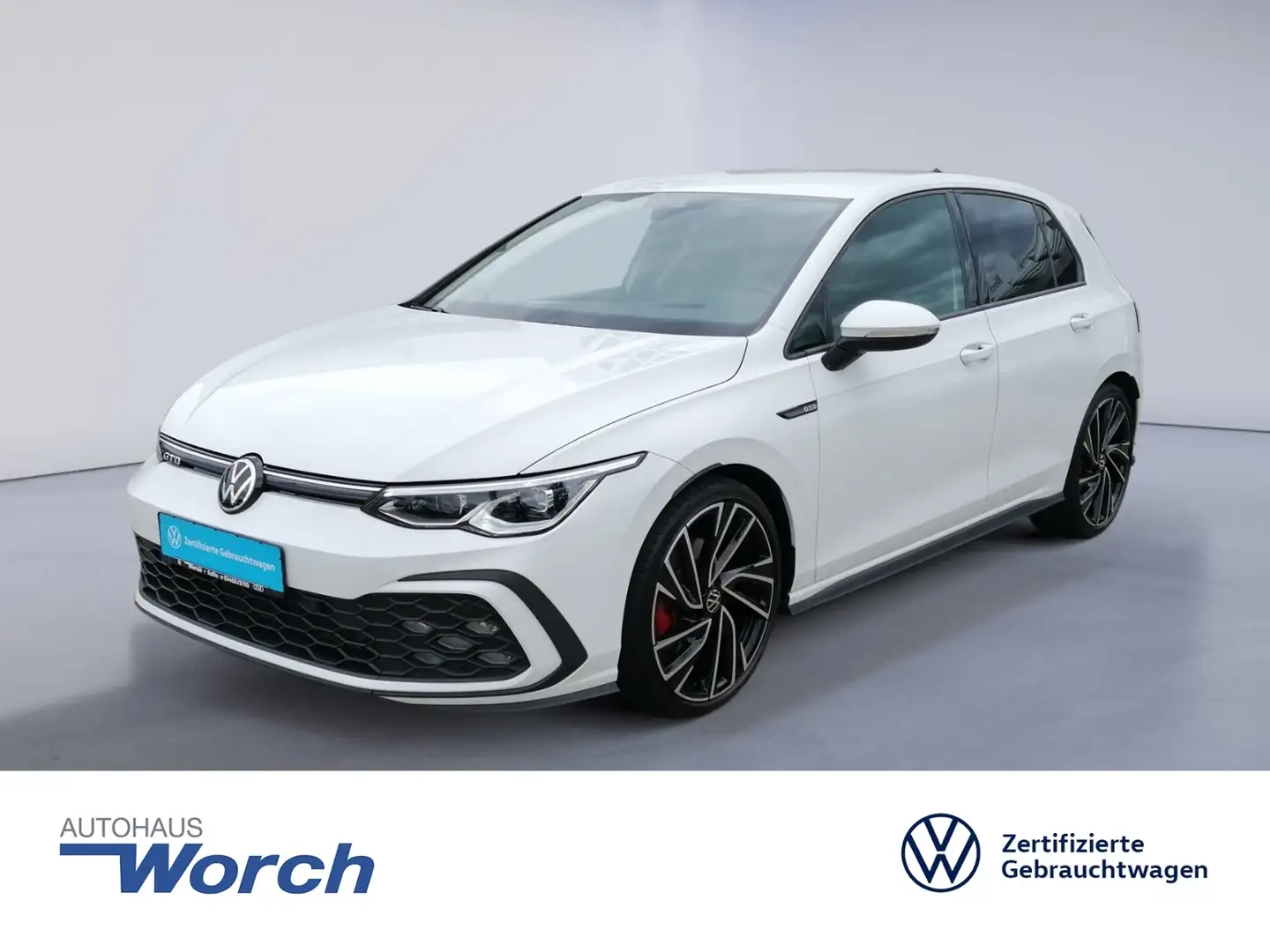 Volkswagen Golf VIII GTD 2.0 TDI DSG AHK+LEDER+STHZ+DCC+ Weiß - 1