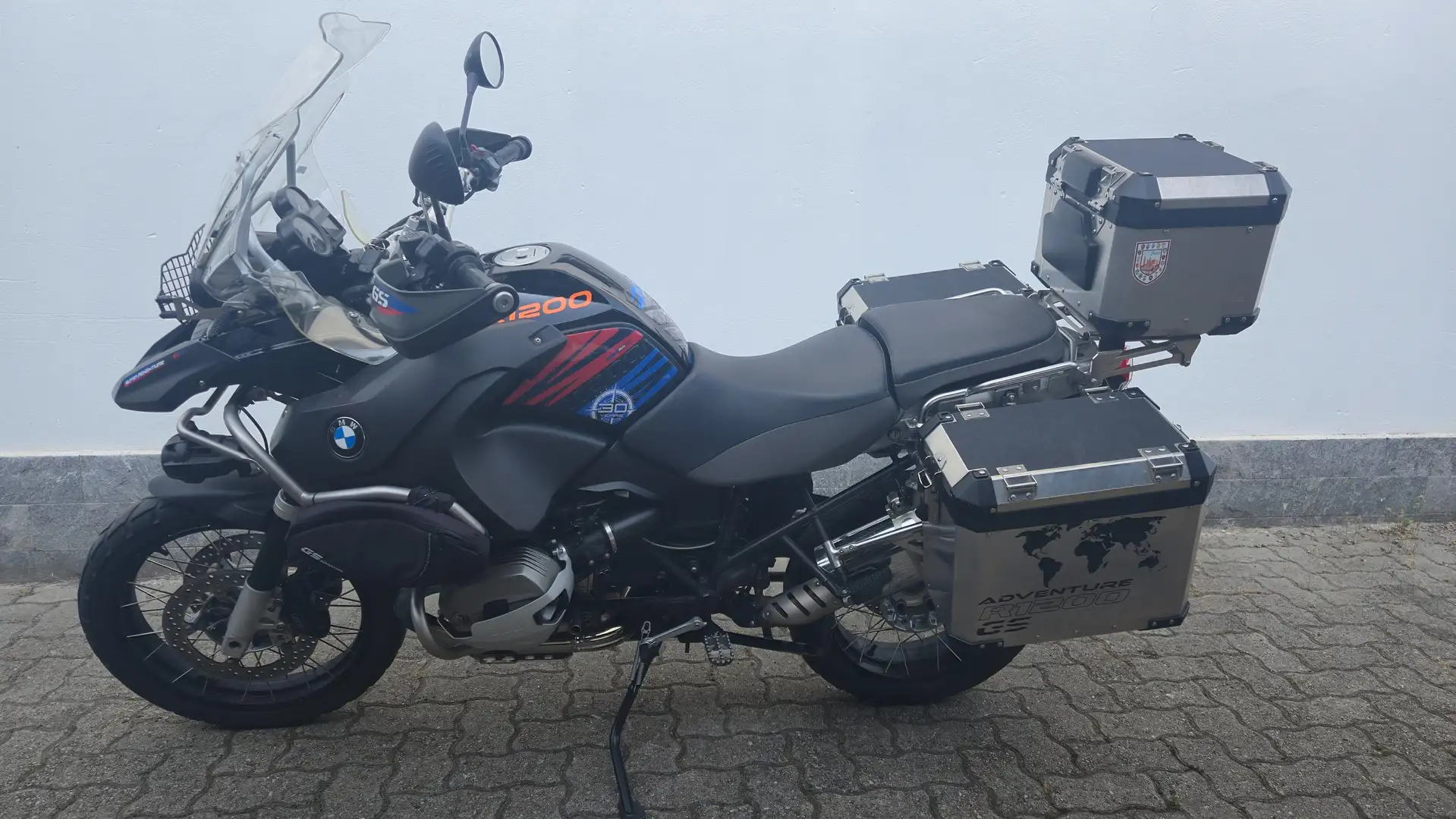 BMW R 1200 GS Adventure ABS Noir - 2