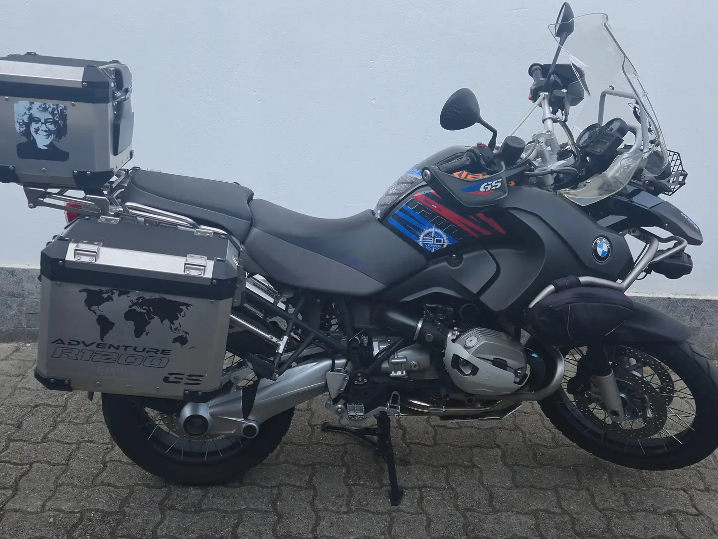 BMW R 1200 GS Adventure ABS Noir - 1