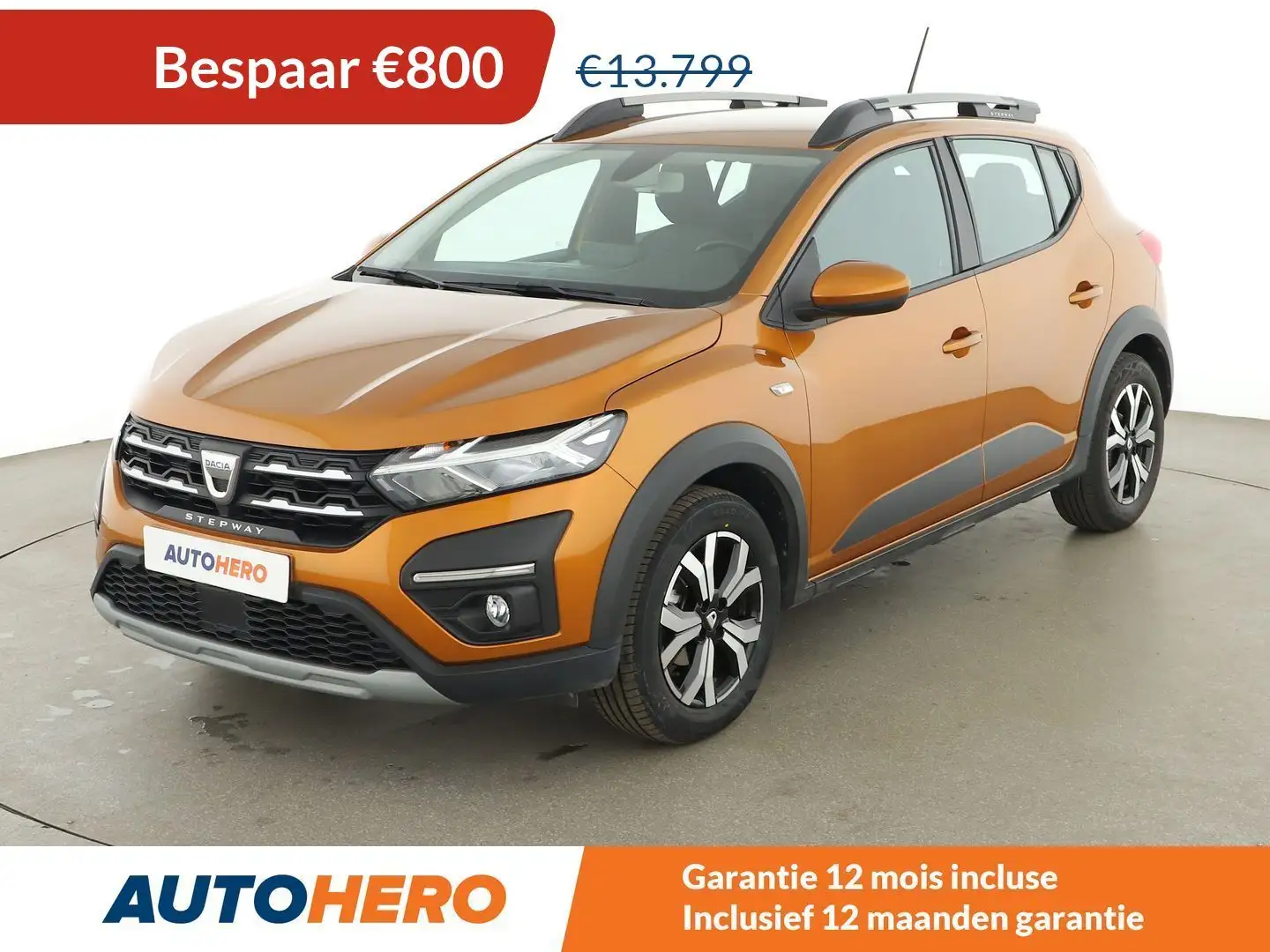 Dacia Sandero 1.0 TCe Stepway Comfort Oranje - 1