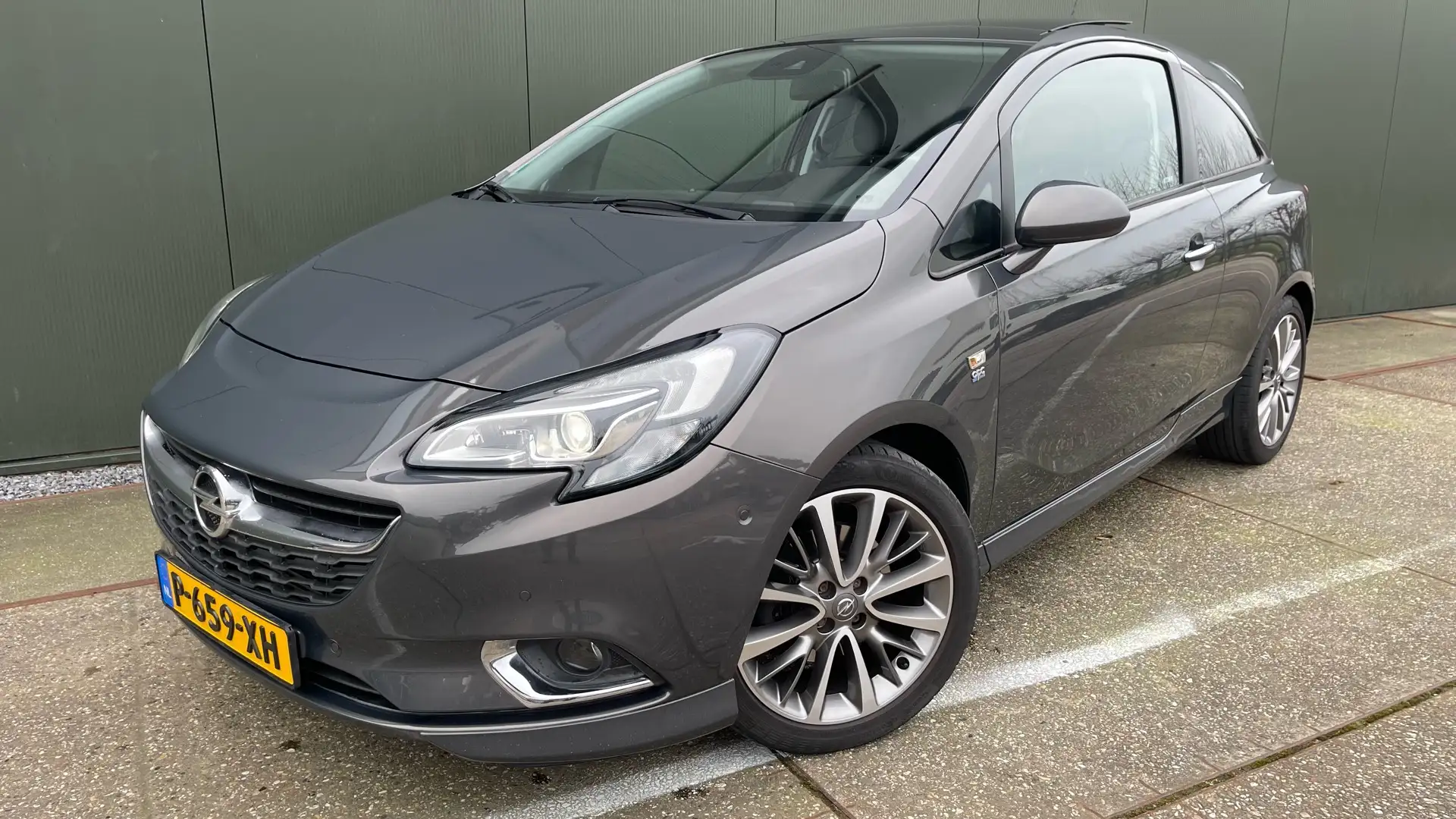 Opel Corsa-e 1.0 Turbo OPC LINE+ Cosmo FULL OPTION Gris - 1