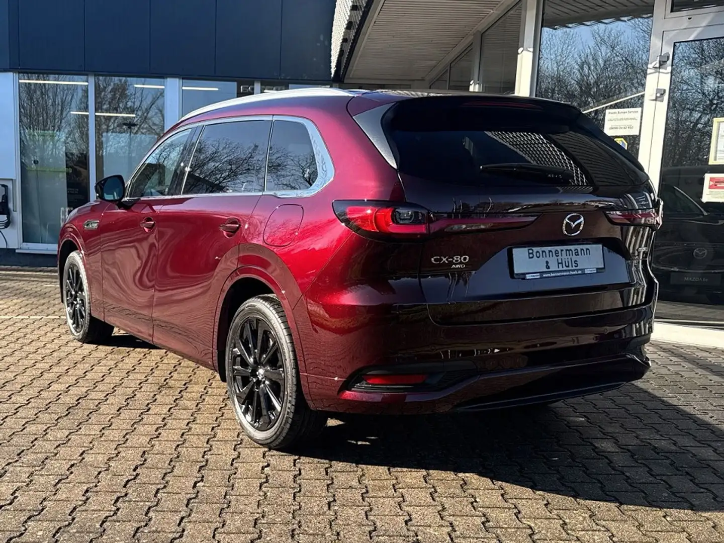 Mazda CX-80 3.3 AWD Homura Plus 7-Sitzer Rojo - 2