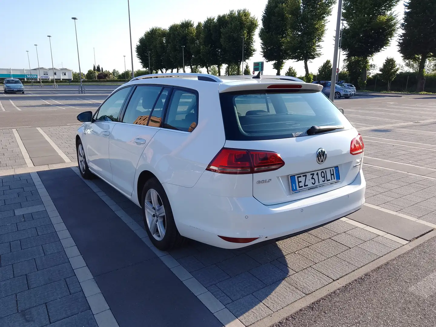 Volkswagen Golf Variant Golf Variant 1.4 tgi Bianco - 2