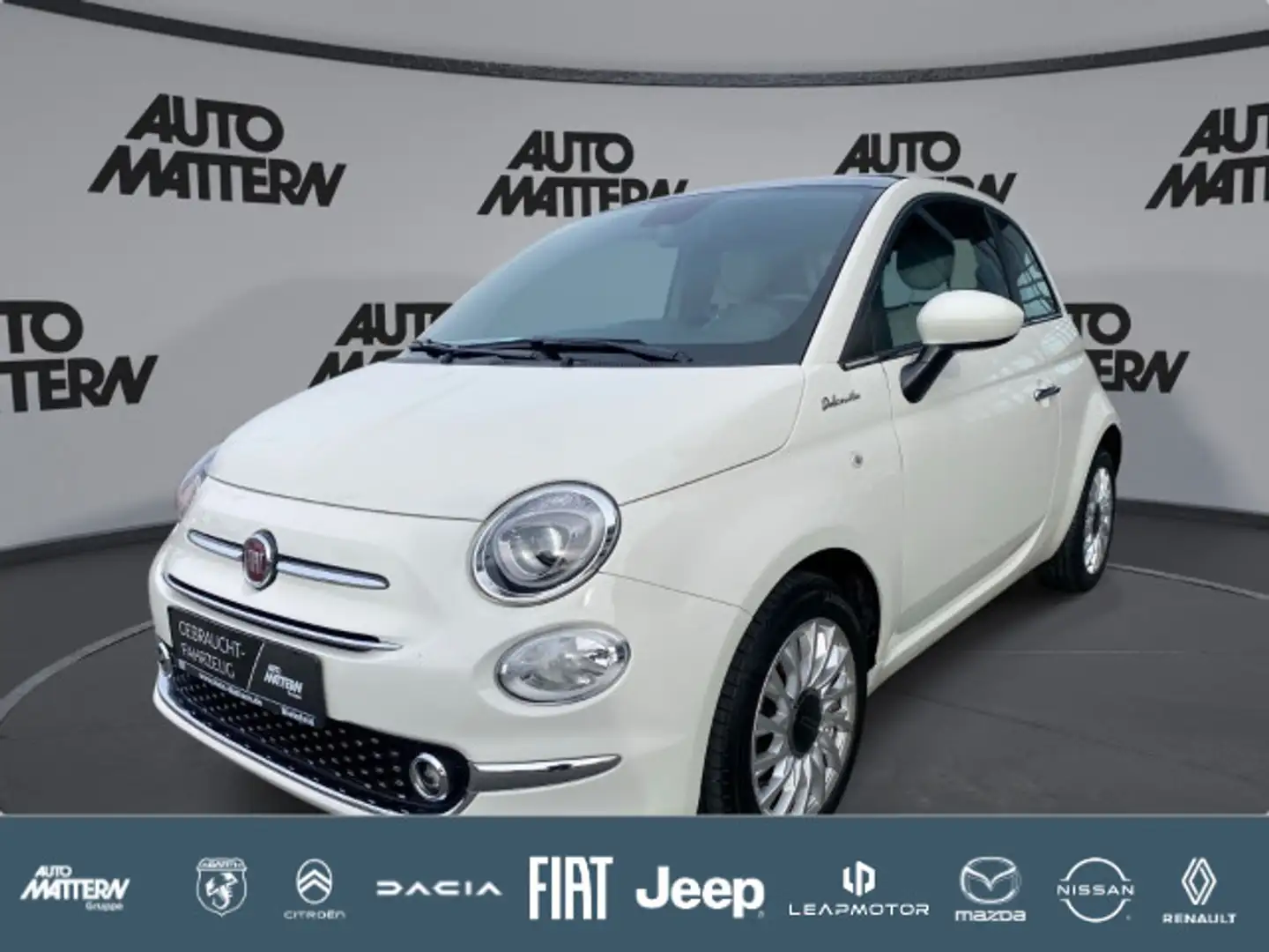 Fiat 500 1.0 Mild Hybrid Dolcevita Blanc - 1