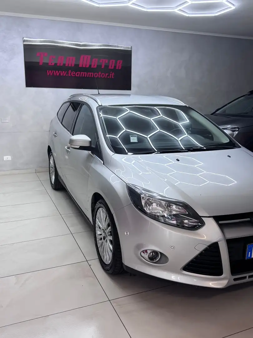 Ford Focus Focus III 2011 SW SW 1.6 tdci Titanium 95cv Argento - 2