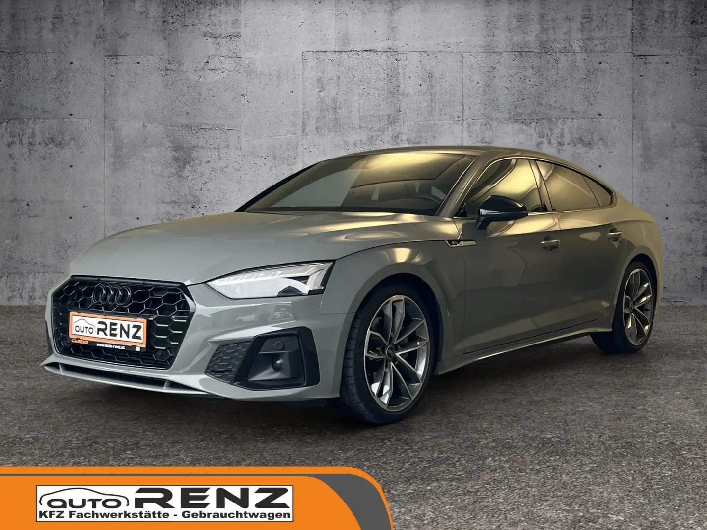 Audi A5 40 SB TFSI S-line, Quantumgrau - Black Edition! Gris - 1