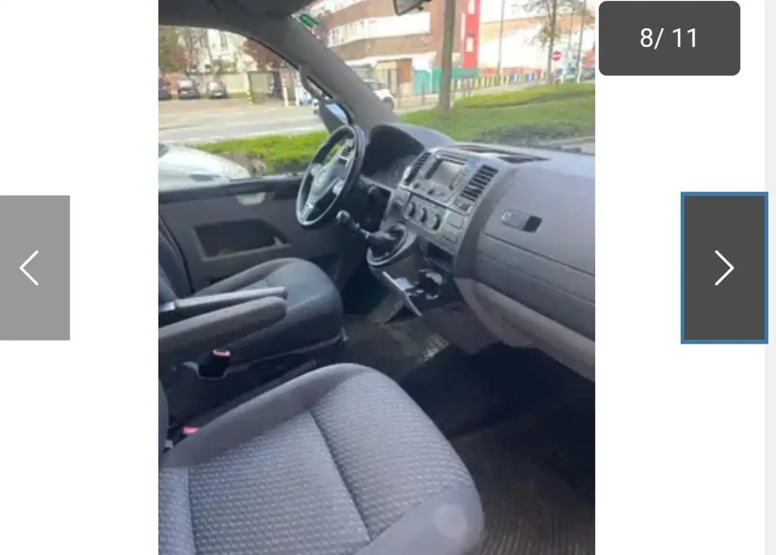 Volkswagen T5 Caravelle Transporter 2.0 CR TDi Trendline Blanc - 1