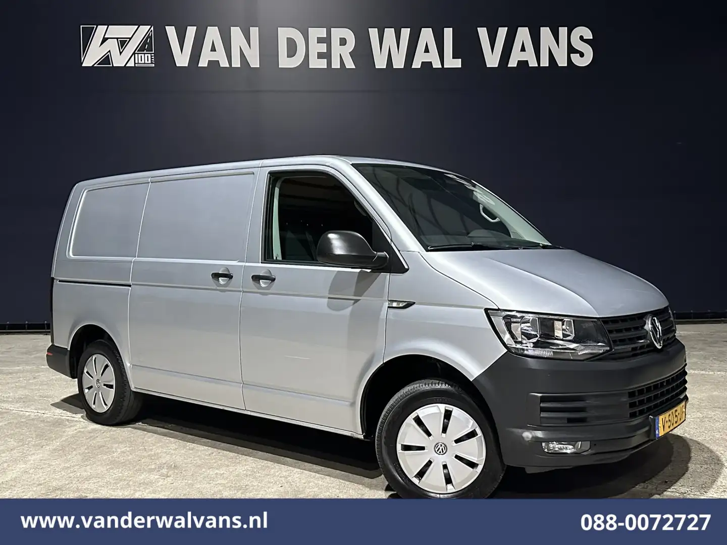 Volkswagen T6 Transporter 2.0 TDI L1H1 Euro6 Airco | Navigatie | Apple Carpl Argent - 1