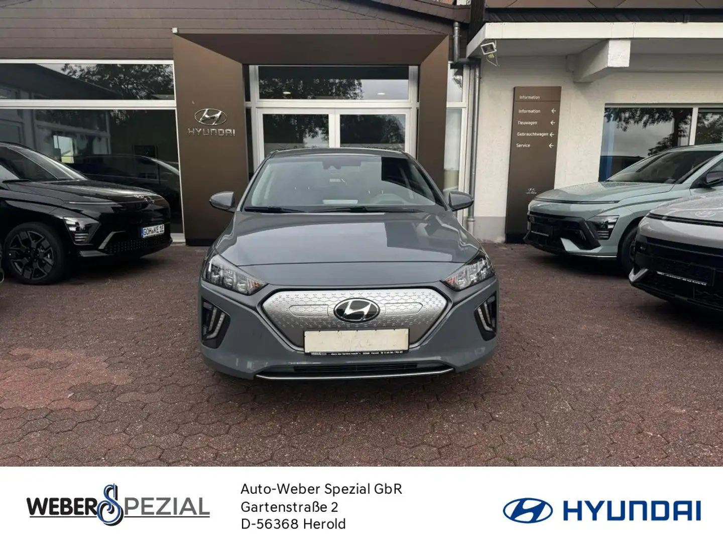 Hyundai IONIQ Facelift Elektro STYLE-Paket LED Klima Grau - 1