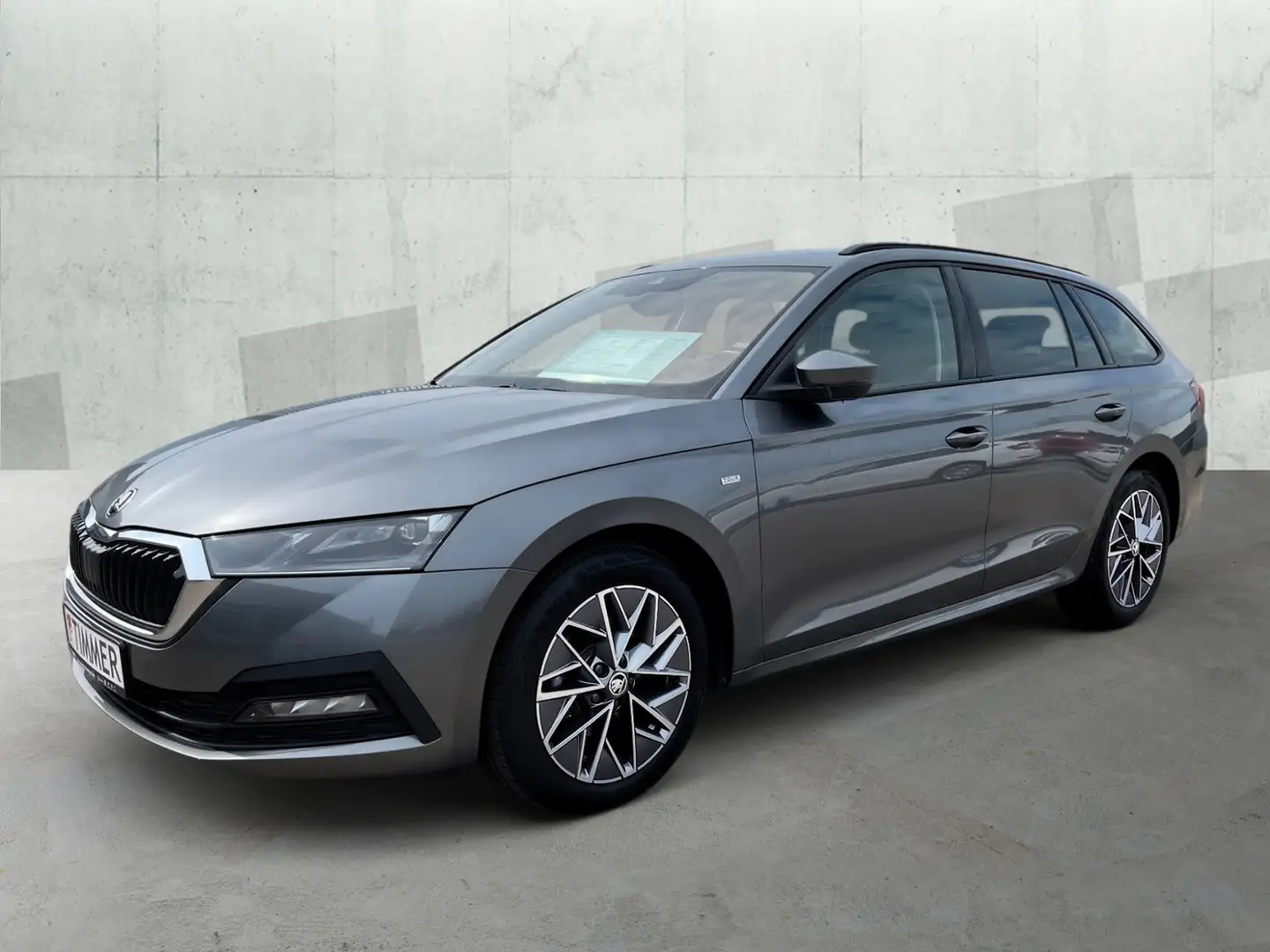 Skoda Octavia Combi 1.5 TSI ACT*LED*AHK*Smart Link* Tour Grau - 2