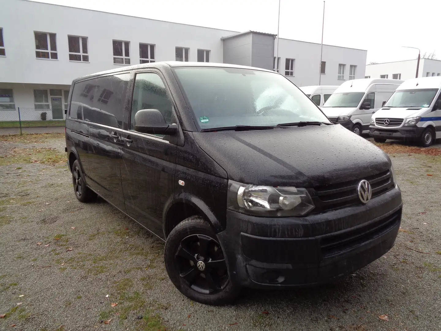 Volkswagen T5 Transporter LANG; KLIMA Negru - 2